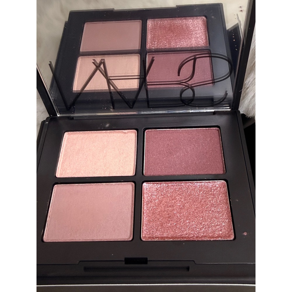 NIB NARS Kuala Lumpur Quad Eyeshadow Pinks Mauve Plum Matte - Rose Gold Shimmer